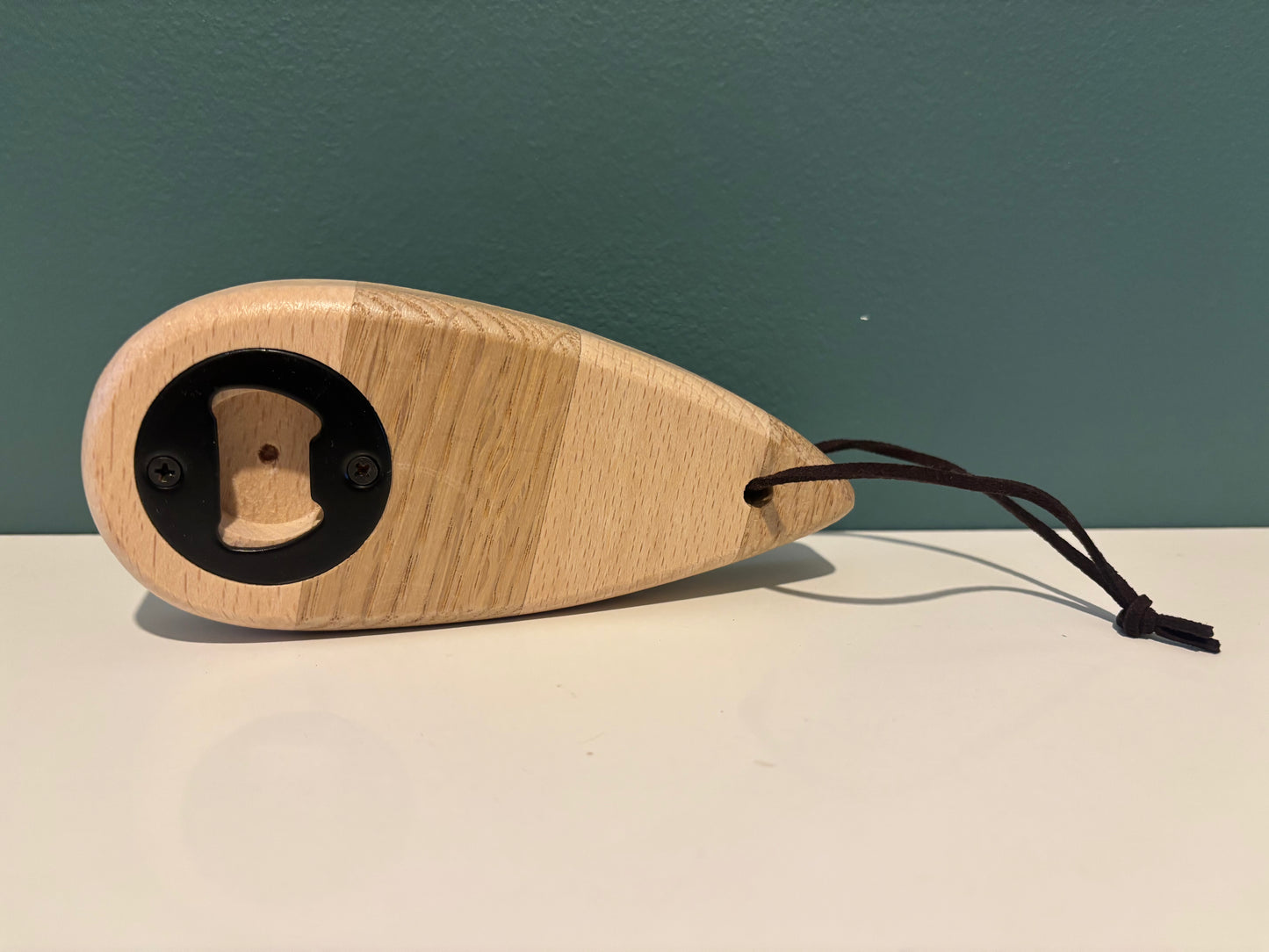 Décapsuleur multicolore - Chêne et Hêtre