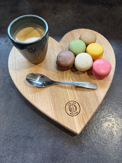 Planche " COEUR " en Frêne