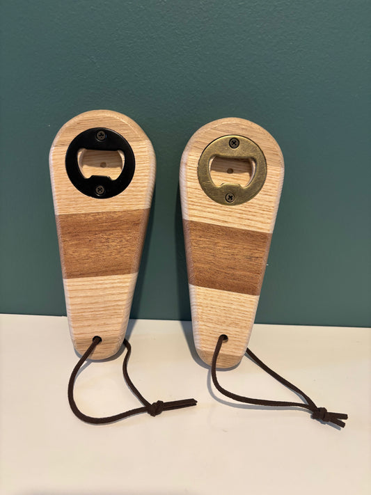 Décapsuleur multicolore - Sipo, Frêne et Chêne