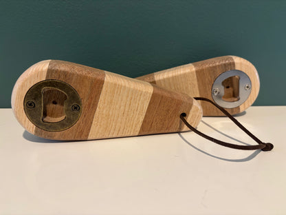 Décapsuleur multicolore - Sipo, Frêne et Chêne