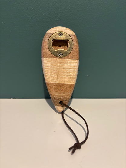 Décapsuleur multicolore - Sipo et Frêne