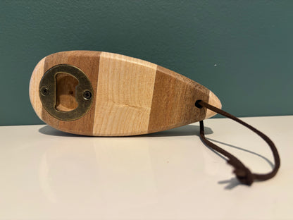 Décapsuleur multicolore - Sipo et Frêne